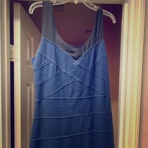 Express blue dress